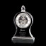 Thacham Clock - Optical Crystal 7 3/4