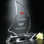 Sailboat Award 11 in.