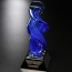 Blue Whirlwind Art Glass Award