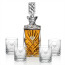 Cavanaugh Decanter and 4 Double Old Fashioned Glasses