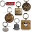  Custom Design Your own Die Struck Brass Keychain (1 1/2 in.)