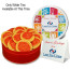  Custom Blue, Red Or Crystal Sugar Cookies with Your Full Color Print on Tin