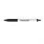 Paper Mate Inkjoy White Barrel Pen - Black Ink - Black