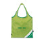 Latitudes Foldaway Shopping Bag Drawstring Tote Bag - Apple Green
