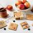 Eco-Friendly Bamboo Coaster Set