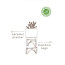 Ceramic Planter Set with Imprint
