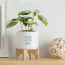  Ceramic Planter Set with Imprint
