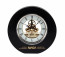 Ambassador Black Marble Clock