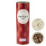 8" Gift Tube w/ Chocolate Pretzels- Milk Chocolate Pretzels w/ Crushed T