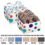 Gala Gift Box - 4 Chocolate Covered Pretzel Knots with Rainbow