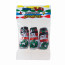 Chocolate Snowmen in Header Bag (1 oz.)