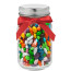 Custom 4 oz Mason Jar with Chocolate Sunflower Seeds