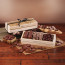 Chocolate Favorites in Wooden Crate English Butter Toffee and Nuts