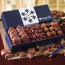 Navy Gift of Distinction with Snowflake Sleeve