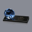 Gemstone Award on Black - Sapphire