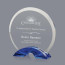 Huber Optical Crystal Award - Blue
