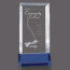 Nelson Award - Optical/Blue 7 3/4 in.