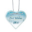 VividPrint Ornament - Jade Heart