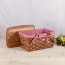  Kansas Handwoven Wood Picnic Basket