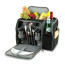 Malibu Picnic Cooler Tote, (Black with Grey accents)