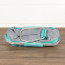  Metro Basket Collapsible Cooler Tote, (Teal)