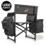  Fusion Backpack Chair with Cooler, (Dark Grey with Black)