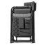  Fusion Backpack Chair with Cooler, (Dark Grey with Black)
