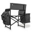 Fusion Backpack Chair with Cooler, (Dark Grey with Black)