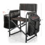  Custom Fusion Backpack Chair with Cooler, (Dark Grey with Black)