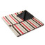 Blanket Tote Outdoor Picnic Blanket, (Moka Collection with Blac
