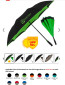 The Inversa Inverted Umbrella - Auto-Open, Reverse Closing