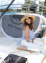 Sunnyside Fringed Round Beach Towel