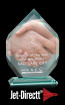  Custom Mallory Jade Glass Award - Medium