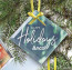  Custom Square Glass Ornament or Suncatcher - Etched