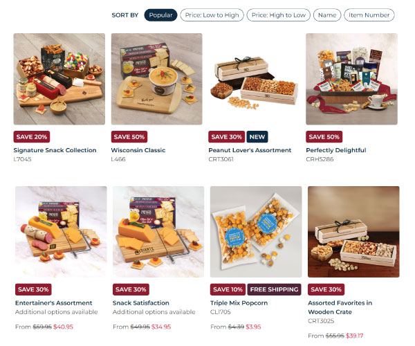 Maple Ridge Sale Food Gifts