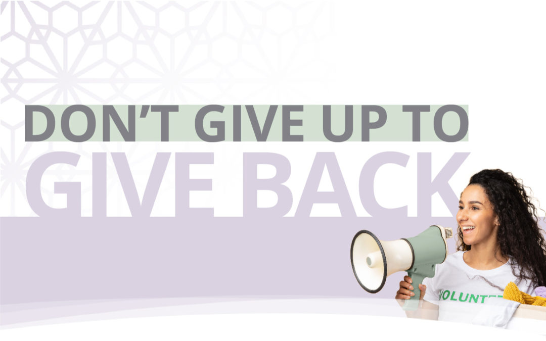 Brand Matters: Giving Back is Getting Back