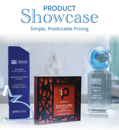 Company Logo Engraved Awards and Gifts catalog